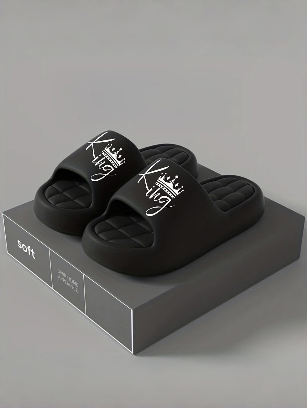 Thumbnail: New Casual Innovative Design King Unisex Eva Soft-Soled Lightweight Home Slipper