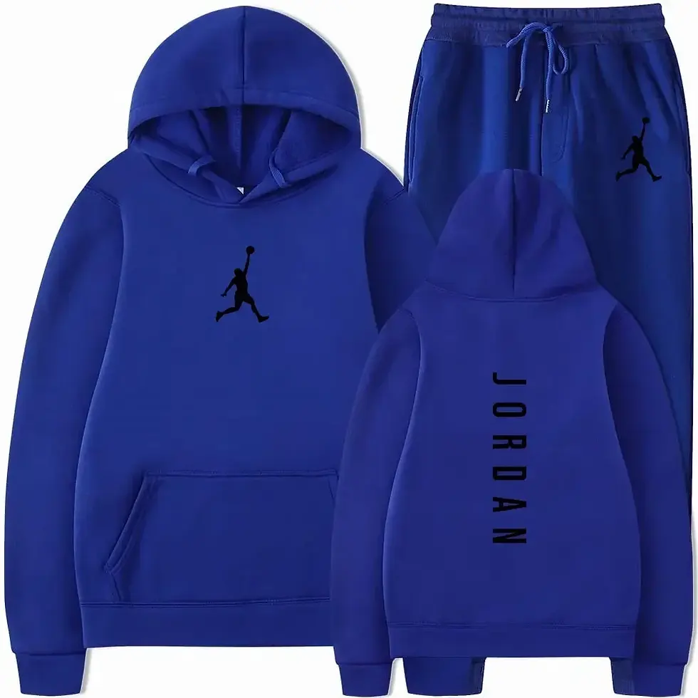 Miniatura: Men's 2026 high-quality sportswear sweatshirt + sweatpants fashionable sportswea