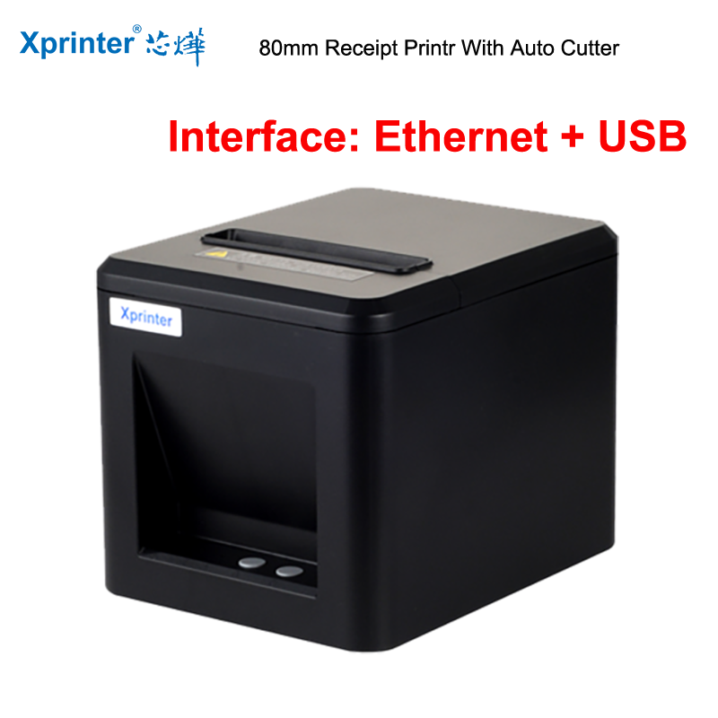Thumbnail: Xprinter 80mm Auto-cutter Thermal Receipt/Bill Printer 200MM/S POS With Usb/Ethe