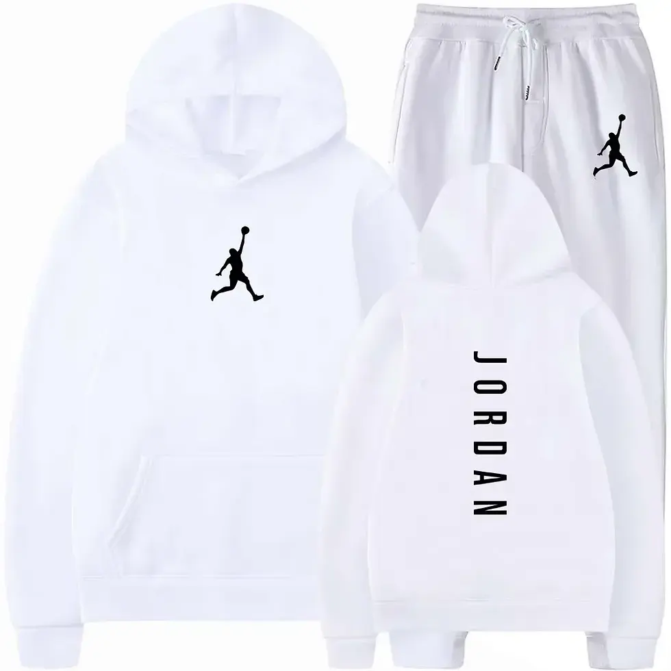 Miniatura: Men's 2026 high-quality sportswear sweatshirt + sweatpants fashionable sportswea
