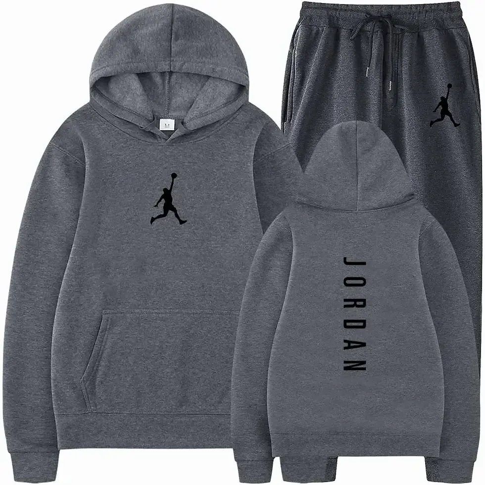 Miniatura: Men's 2026 high-quality sportswear sweatshirt + sweatpants fashionable sportswea