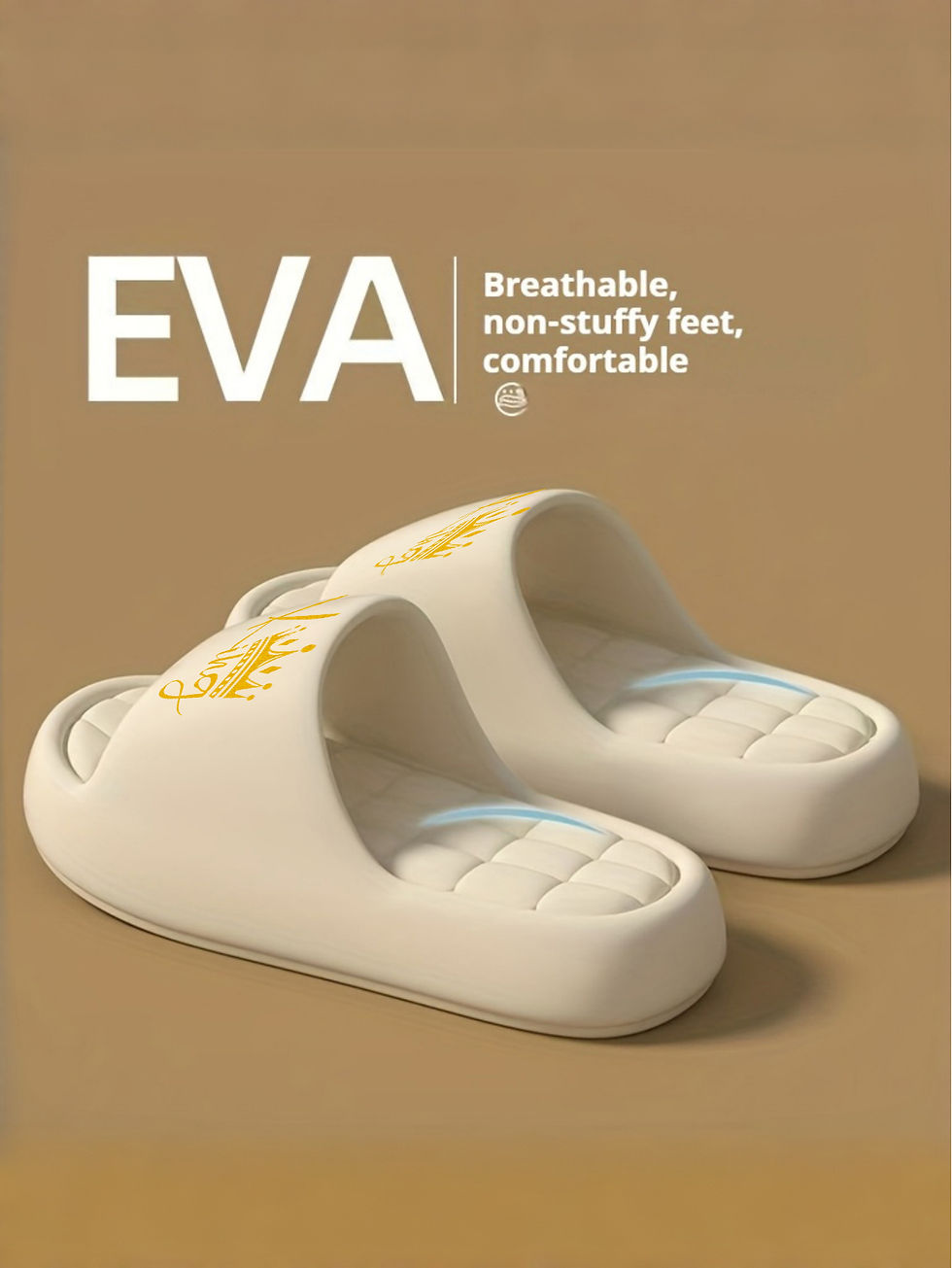 Thumbnail: New Casual Innovative Design King Unisex Eva Soft-Soled Lightweight Home Slipper