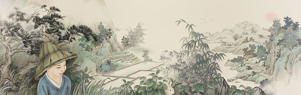 Oxherd Boy world landscape