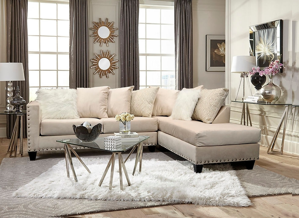Thumbnail: 2019 BLACK/BLUE/CHARCOAL/CREAM/SILVER SECTIONAL