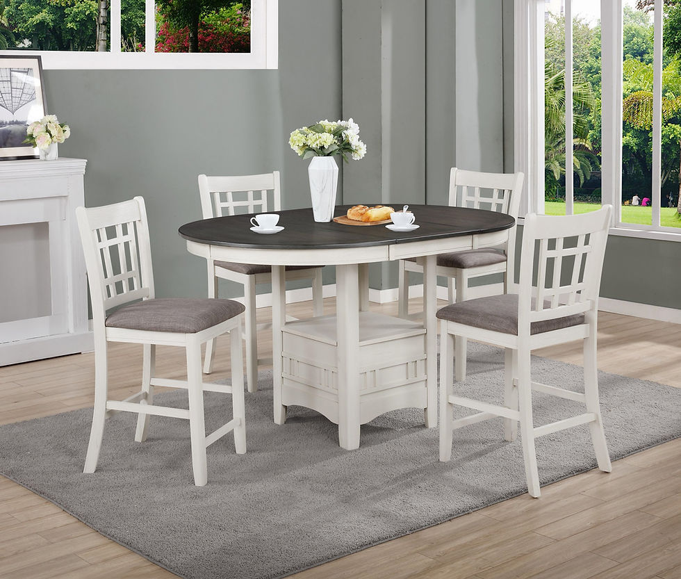 Thumbnail: 2795 HARTWELL COUNTER HEIGHT TABLE W/4 CHAIRS