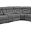 Thumbnail: HIGGINS 4 PCS UPHOLSTERED POWER SECTIONAL     600370