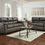 Thumbnail: 5603 AUSTIN BLACK/BROWN/SEQUOIA ASH SOFA & LOVESEAT