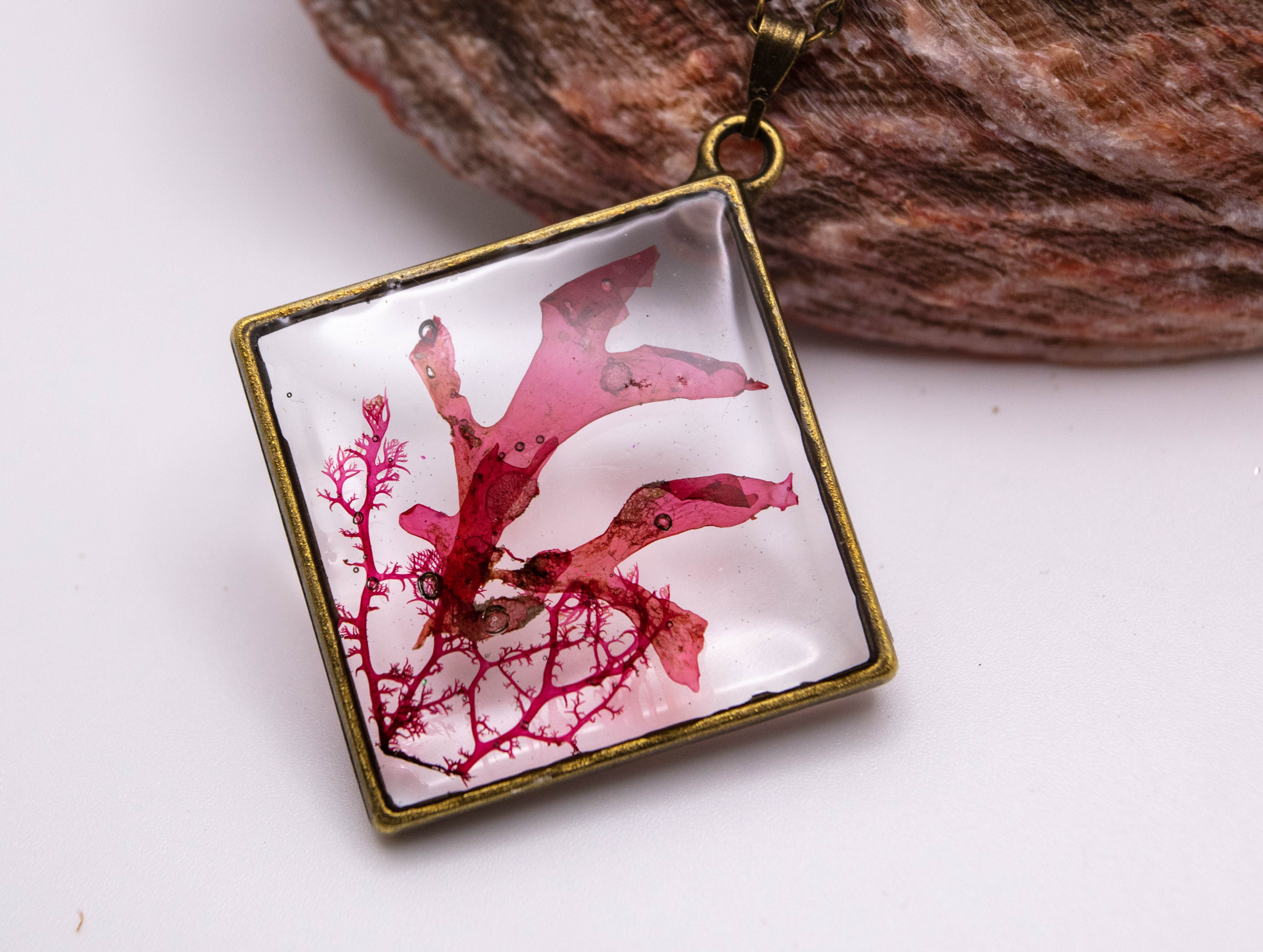 Red Seaweed Necklace