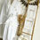 Miniature : peignoir de mariée personnalisé brodé peignoir en velours luxe cadeau de mariage cadeau mariée peignoir brodé B Style