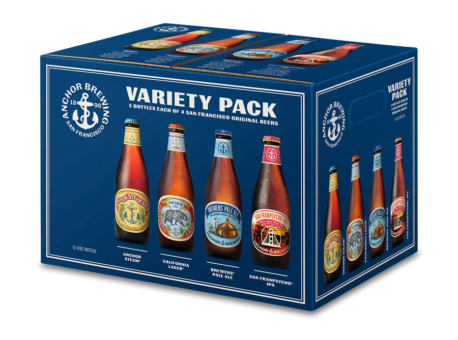 Anchor Brewing Variety Pack (12PKBOTTLES)