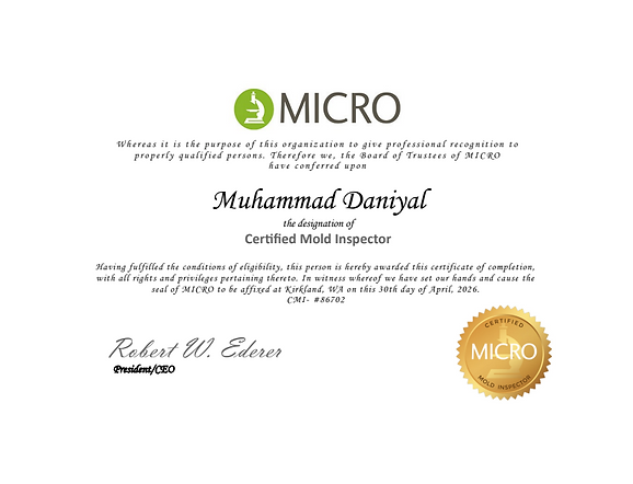 MICRO Certified
