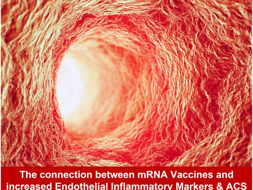Circulation: "mRNA COVID Vaccines Dramatically Increase Endothelial Inflammatory Markers & ACS Risk"