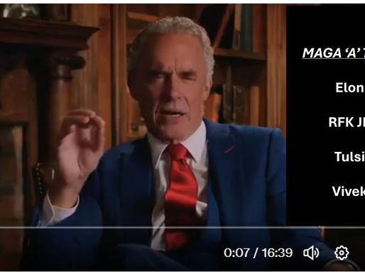 Jordan Peterson: The Team Coalescing around Trump & Vance are a Cognitively Gifted 'Dream Team'