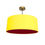 Thumbnail: Lemon Yellow & Burgundy Red Lampshade