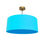 Thumbnail: Turquoise Blue & Bright Blue Lampshade