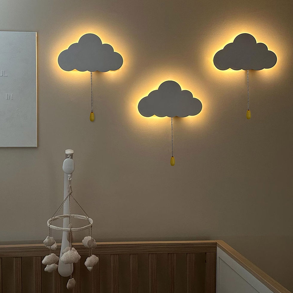 Miniature : Nuage Lumineux Mural - Veilleuse Douce pour Enfant