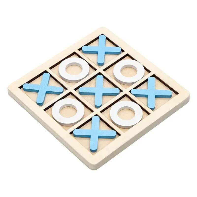 Miniature : Jeu Montessori Morpion en Bois