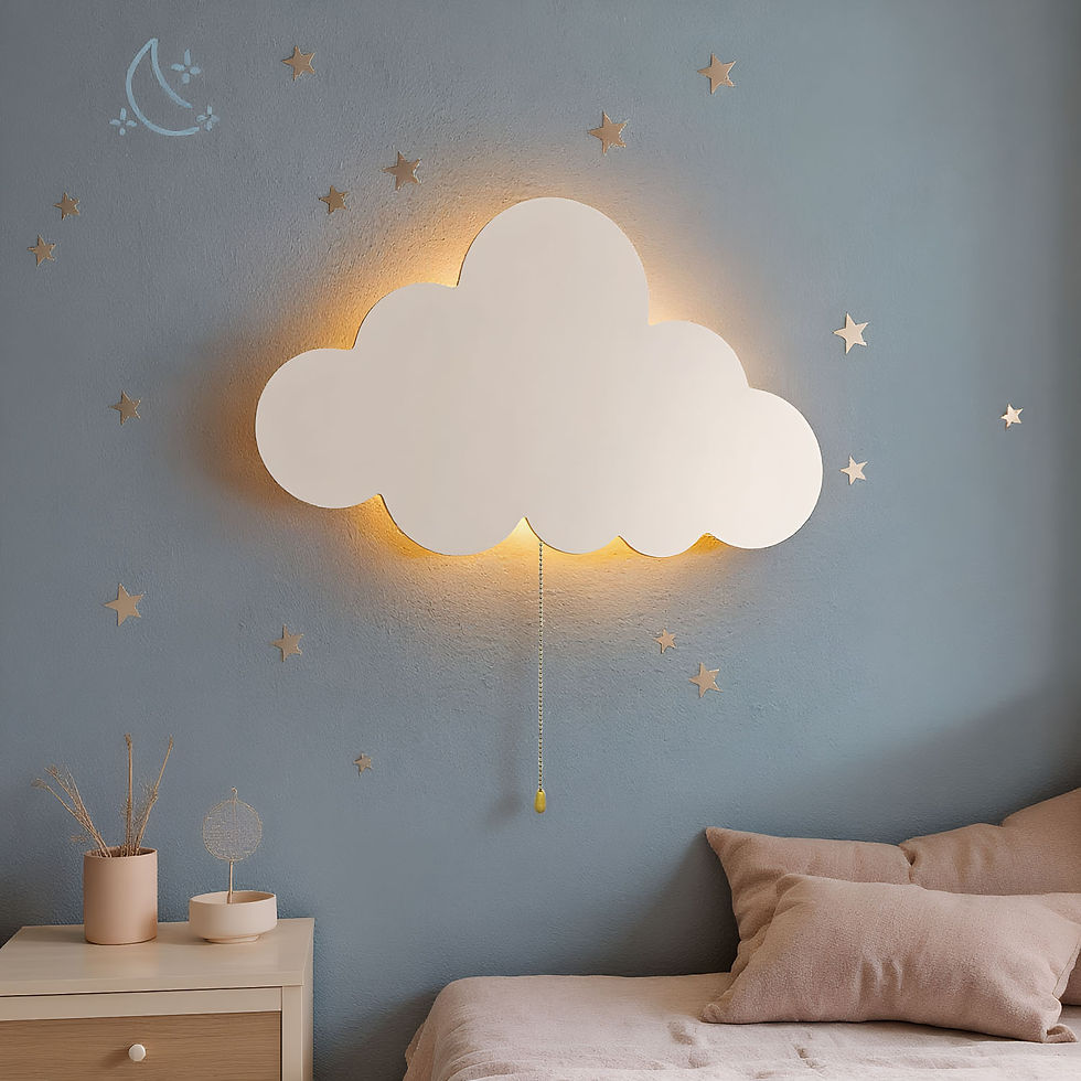 Miniature : Nuage Lumineux Mural - Veilleuse Douce pour Enfant