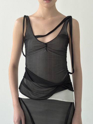PANS DRAPE TOP | Caro Chia