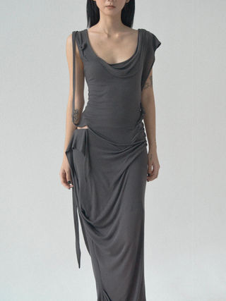 Morph Grey Dress | Caro Chia