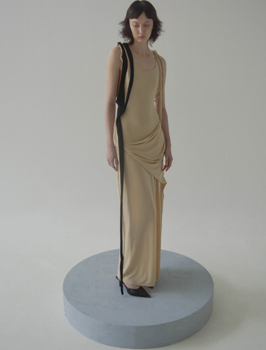 ISIDORE DRAPED DRESS | Caro Chia