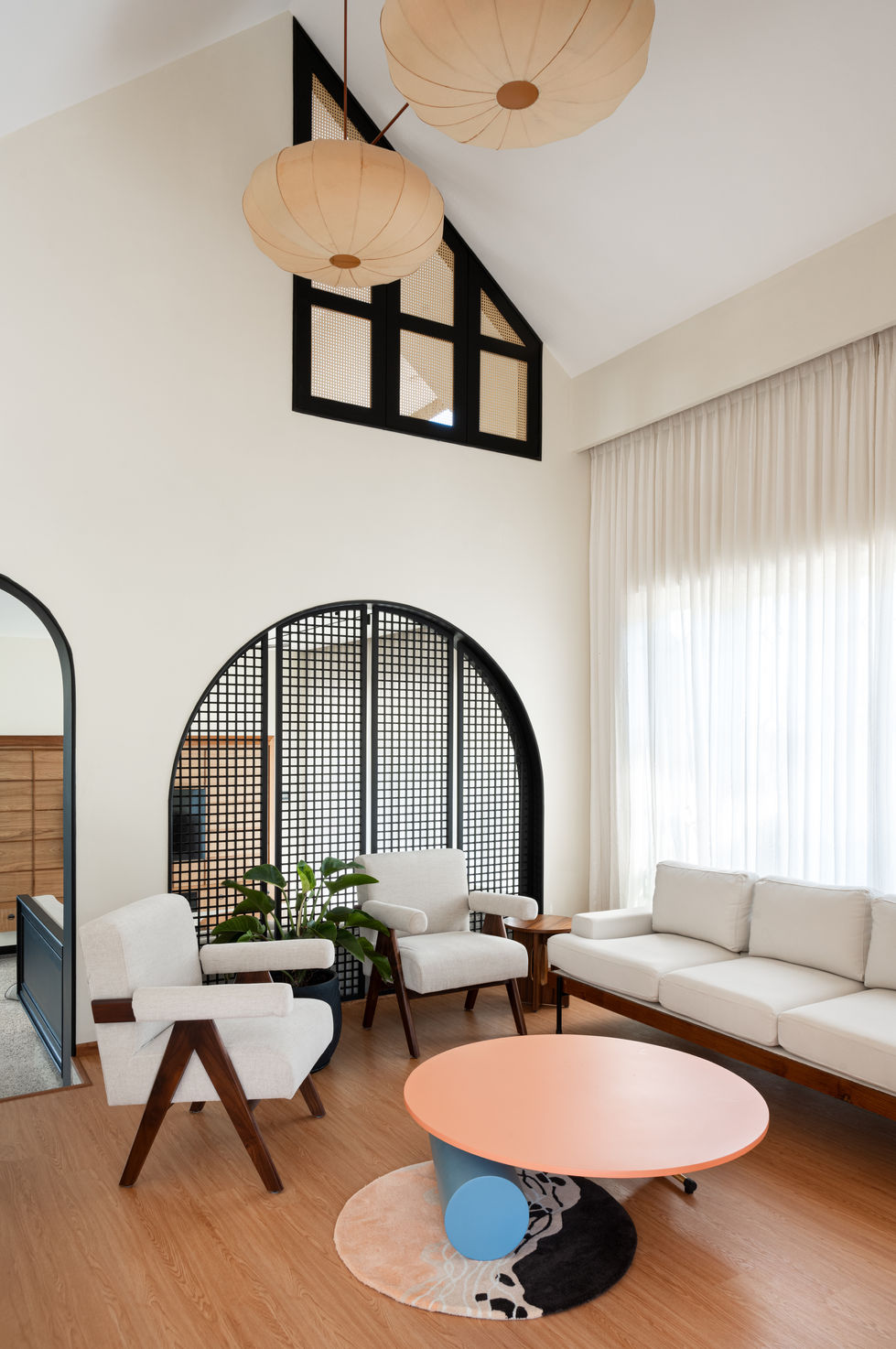 Pleated curtains/ Roman Blinds