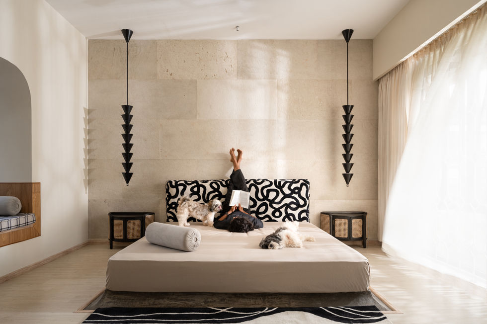 100% textured cotton & linen