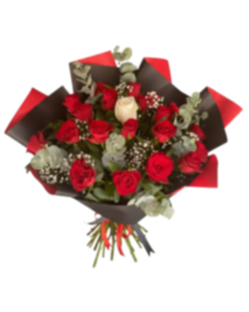 21’li Kırmızı Gül Buketi