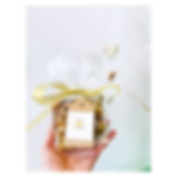 ‘Stay Golden’ Hazelnut Chocolate Cannoli Gift Bag