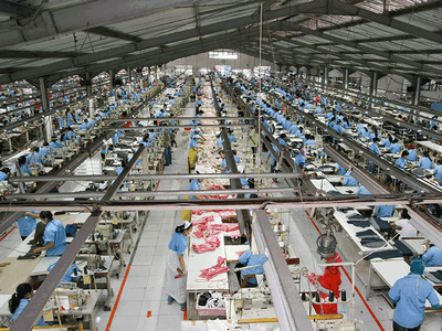 Sewing Production Area