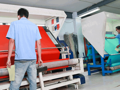 Fabric Inspection Area