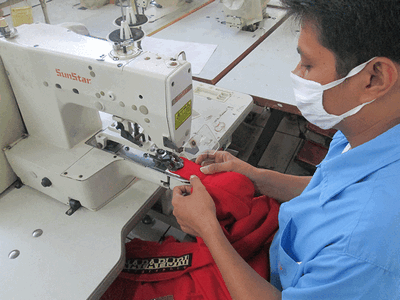 Button Attaching Machine