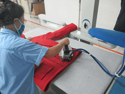 Steam Ironing Area