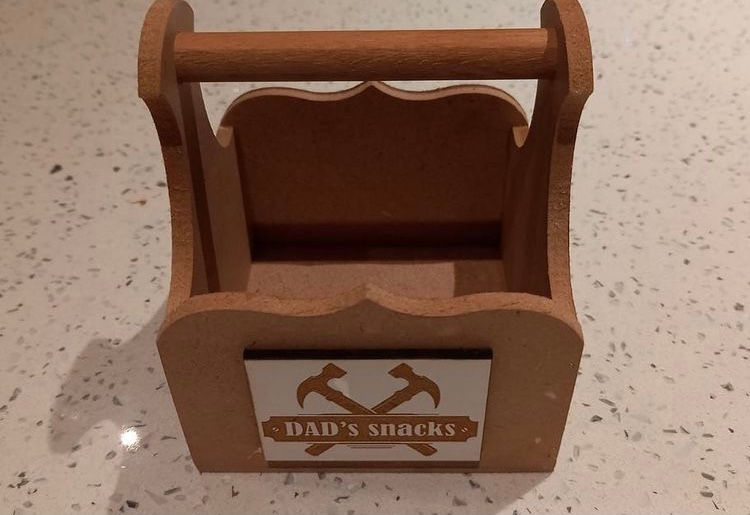 'Dad's snacks' box, filled with snacks - R200 each