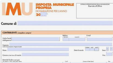 dichiarazione imu