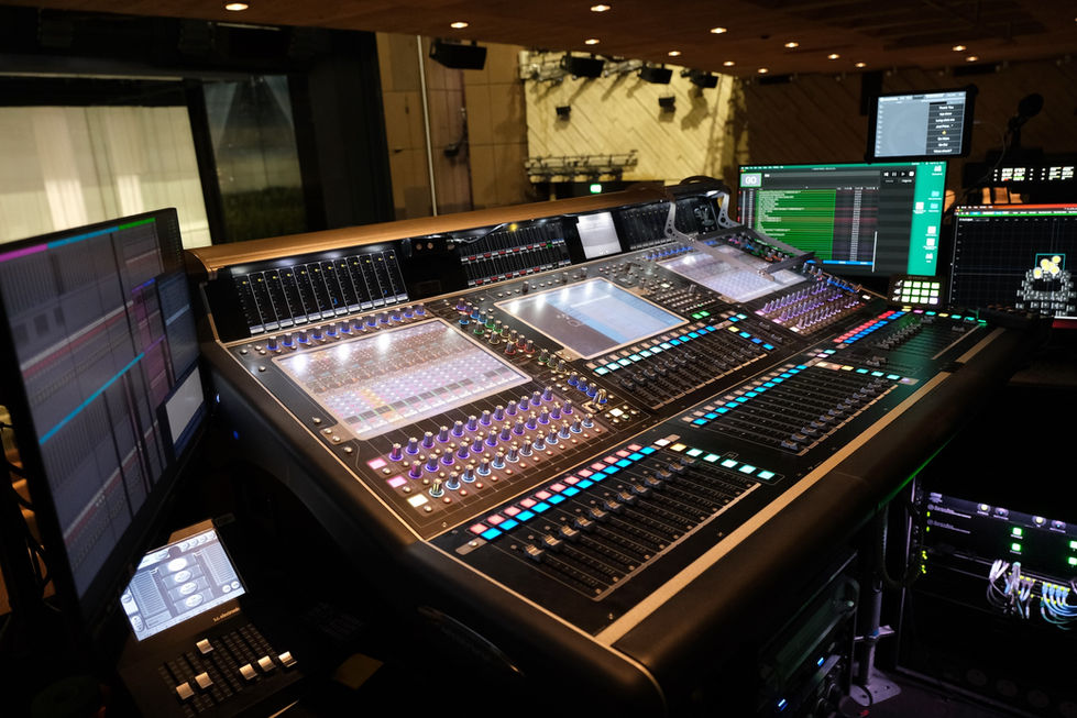 FOH-DigiCo+QLab+Outboard