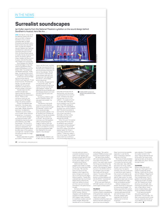 Here We Are - LSi September 2025 - pgs1