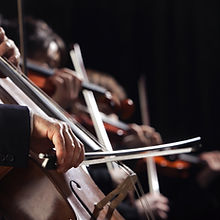 Musician Playing Chello