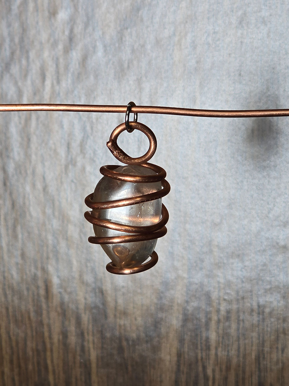Thumbnail: 'The Healer' clear quartz pendant