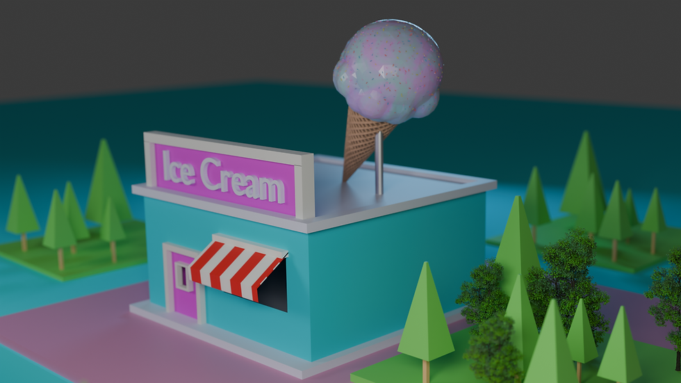 Ice cream shop