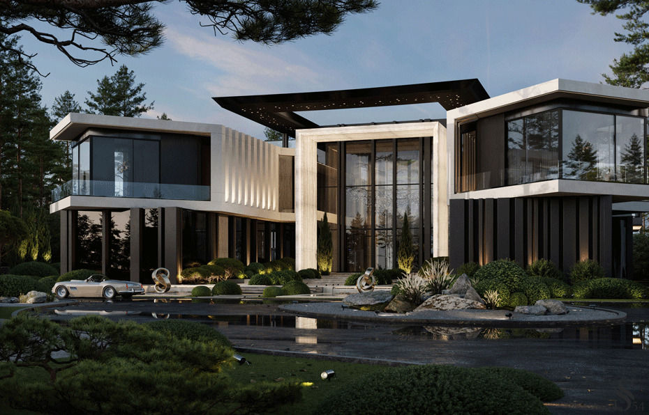 Thiết kế nhà vườn hiện đại