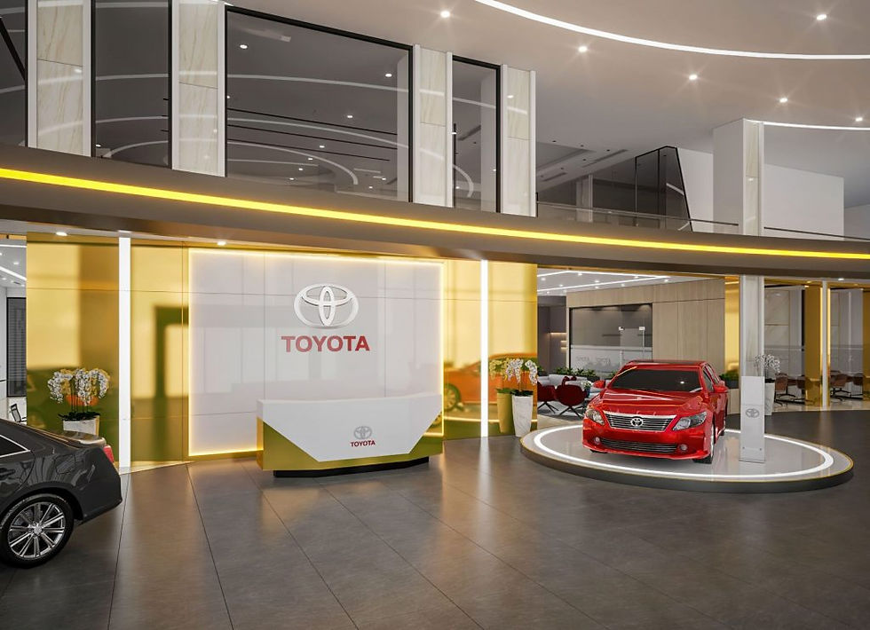 Thiết kế showroom ô tô