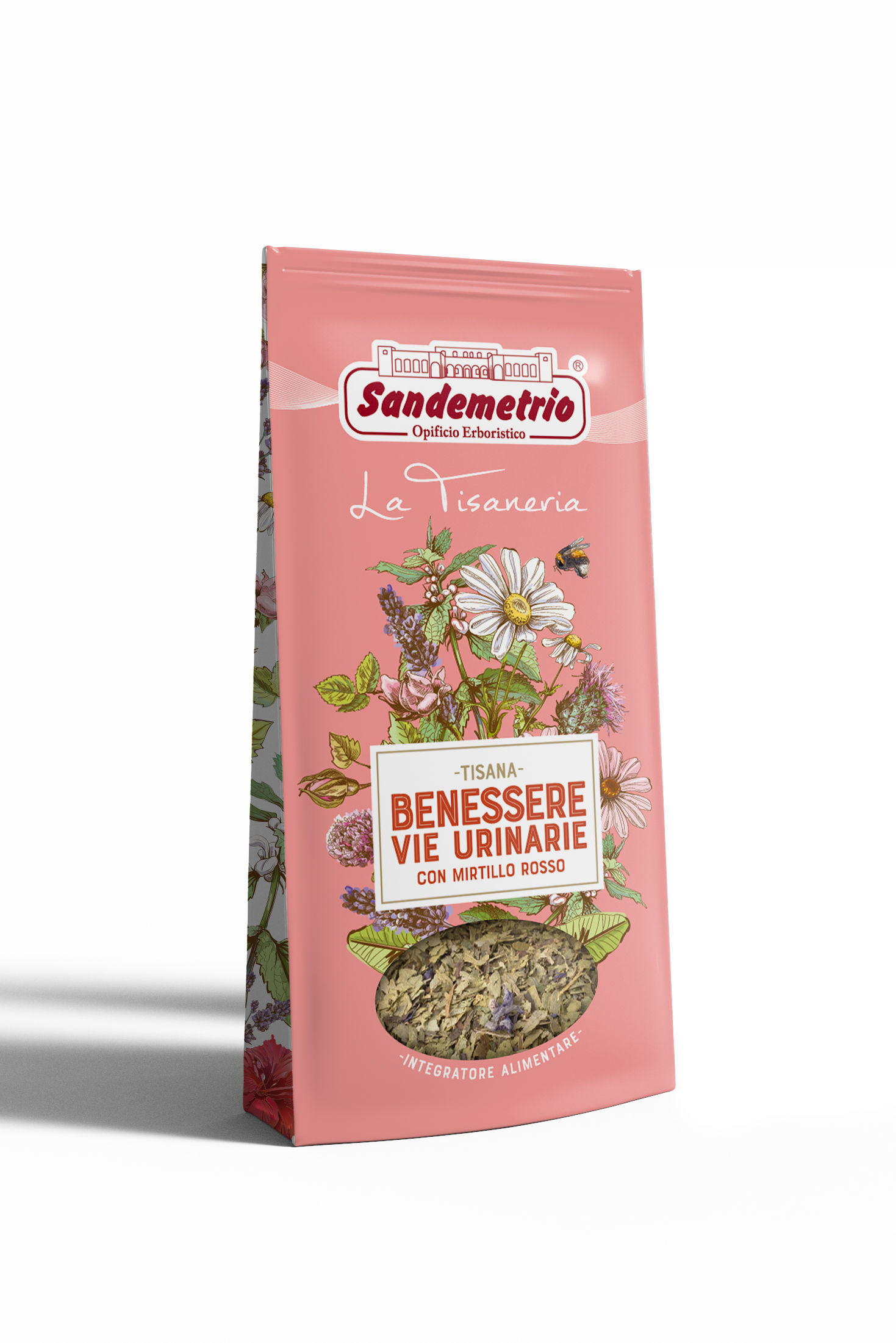 100 g Sandemetrio-Kräutertee für das Wohlbefinden der Harnwege