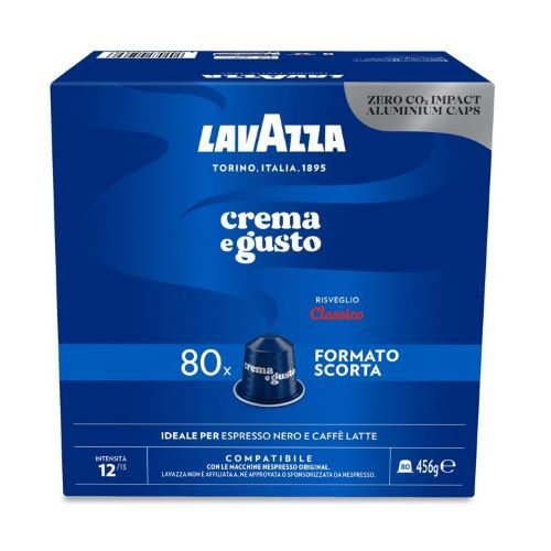 Capsule Alluminio Lavazza Crema e Gusto Classico comp. Nespresso [0,24€/capsula]