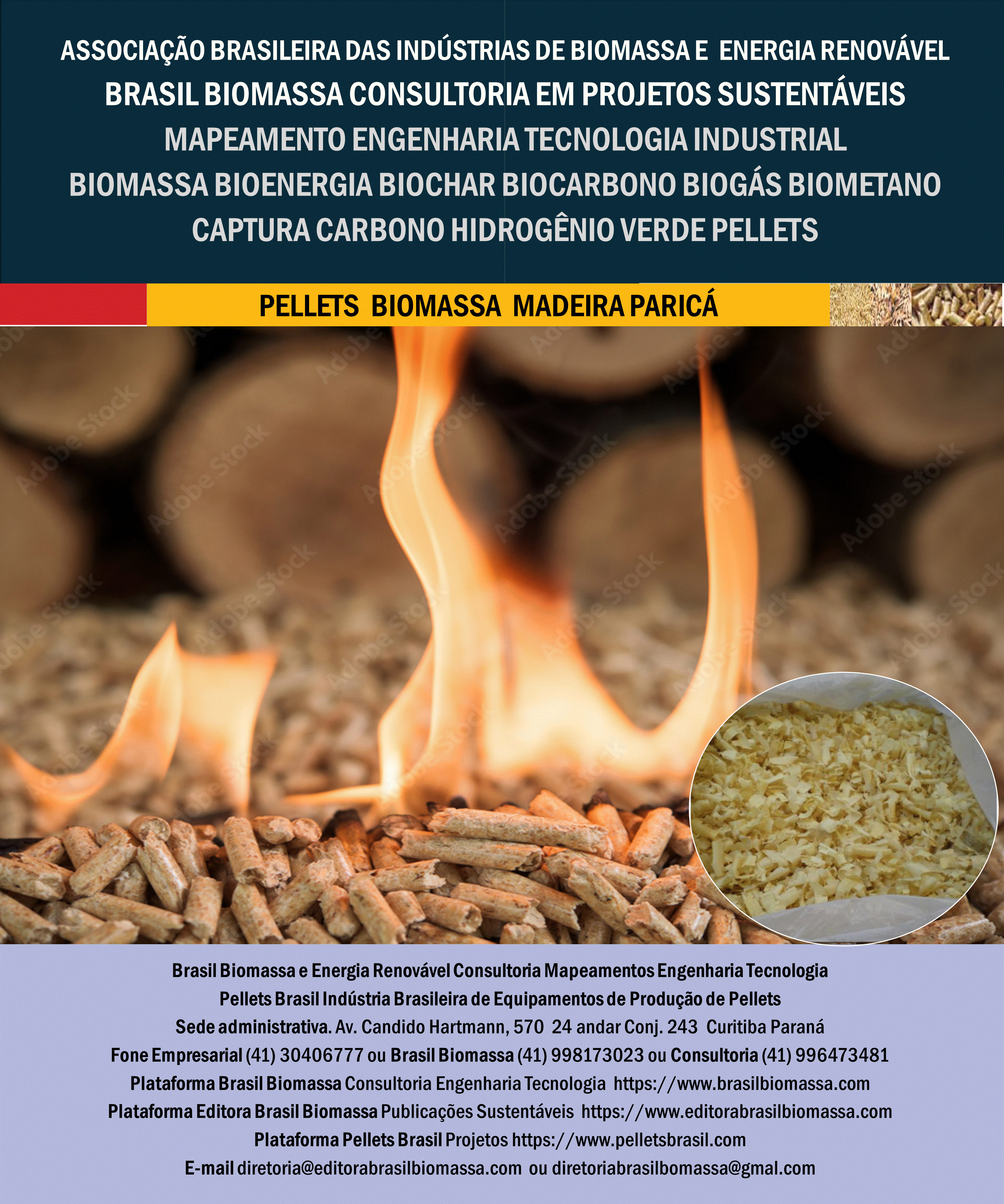Brasil Biomassa Pellets Madeira Parica.gif