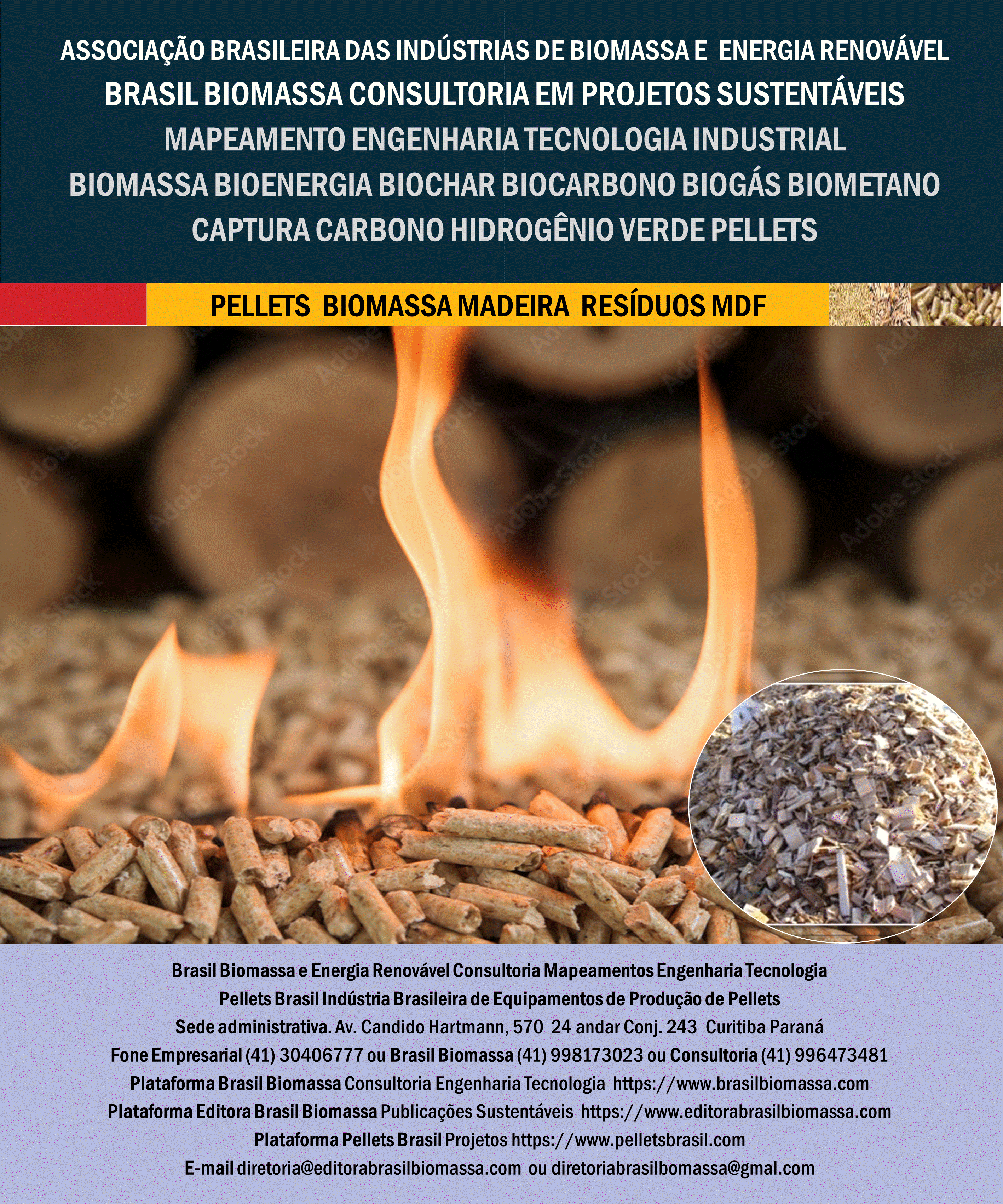 Brasil Biomassa Pellets Madeira Resíduos MDF.gif