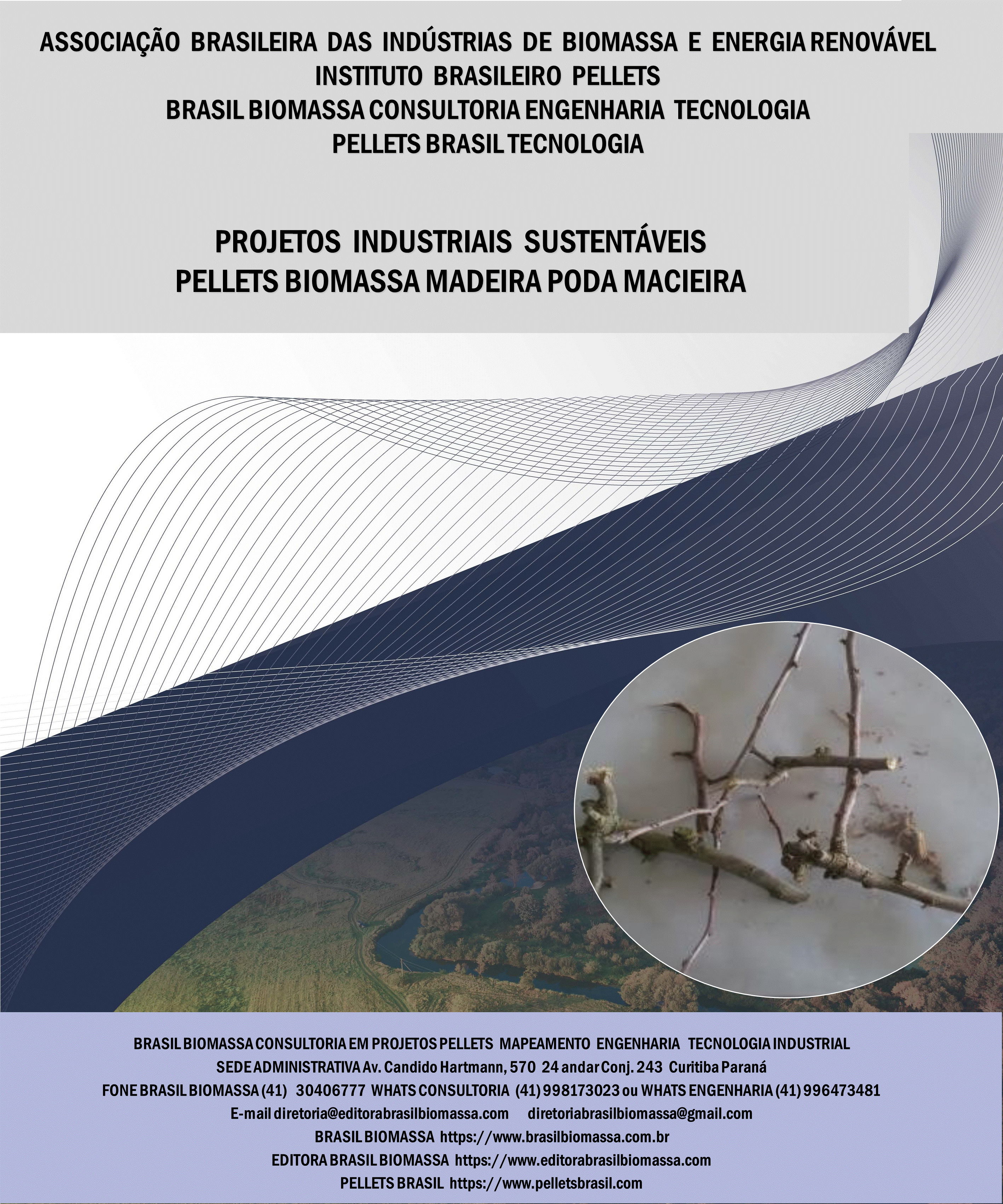 Brasil Biomassa Pellets Madeira Poda Macieira.gif