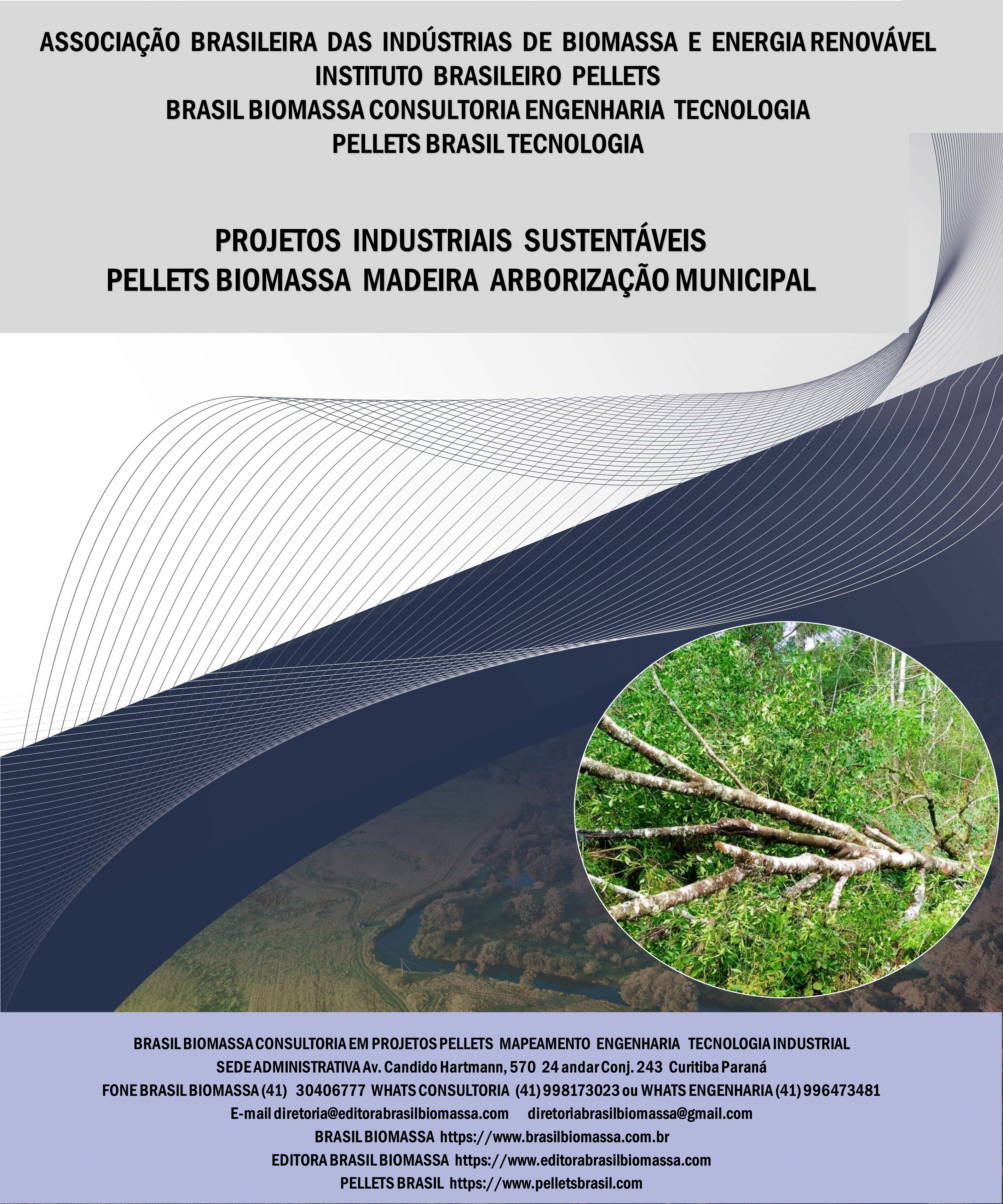 Brasil Biomassa Pellets Madeira Arborização Municipal.gif