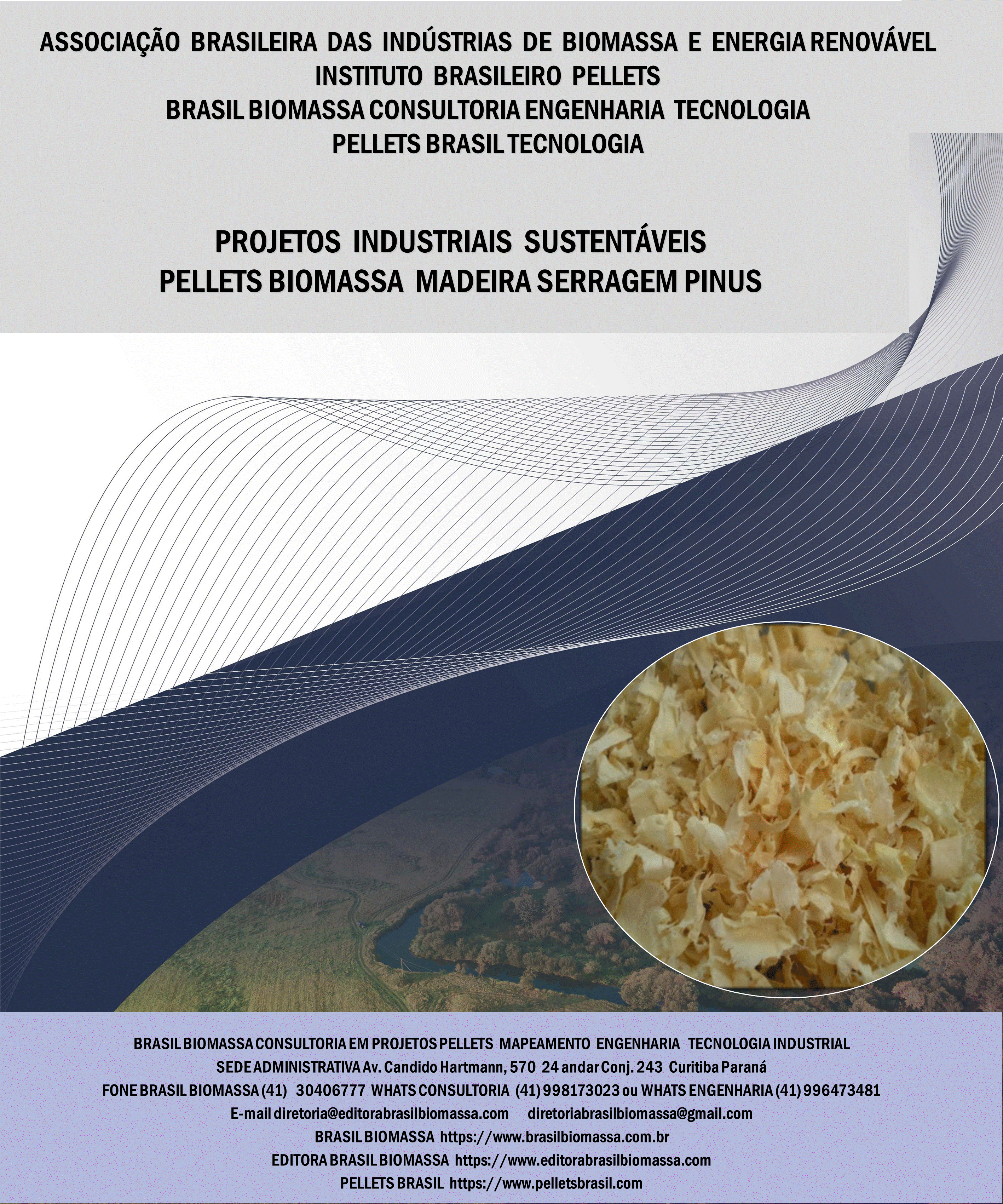 Brasil Biomassa Pellets Madeira Serragem Pinus.gif