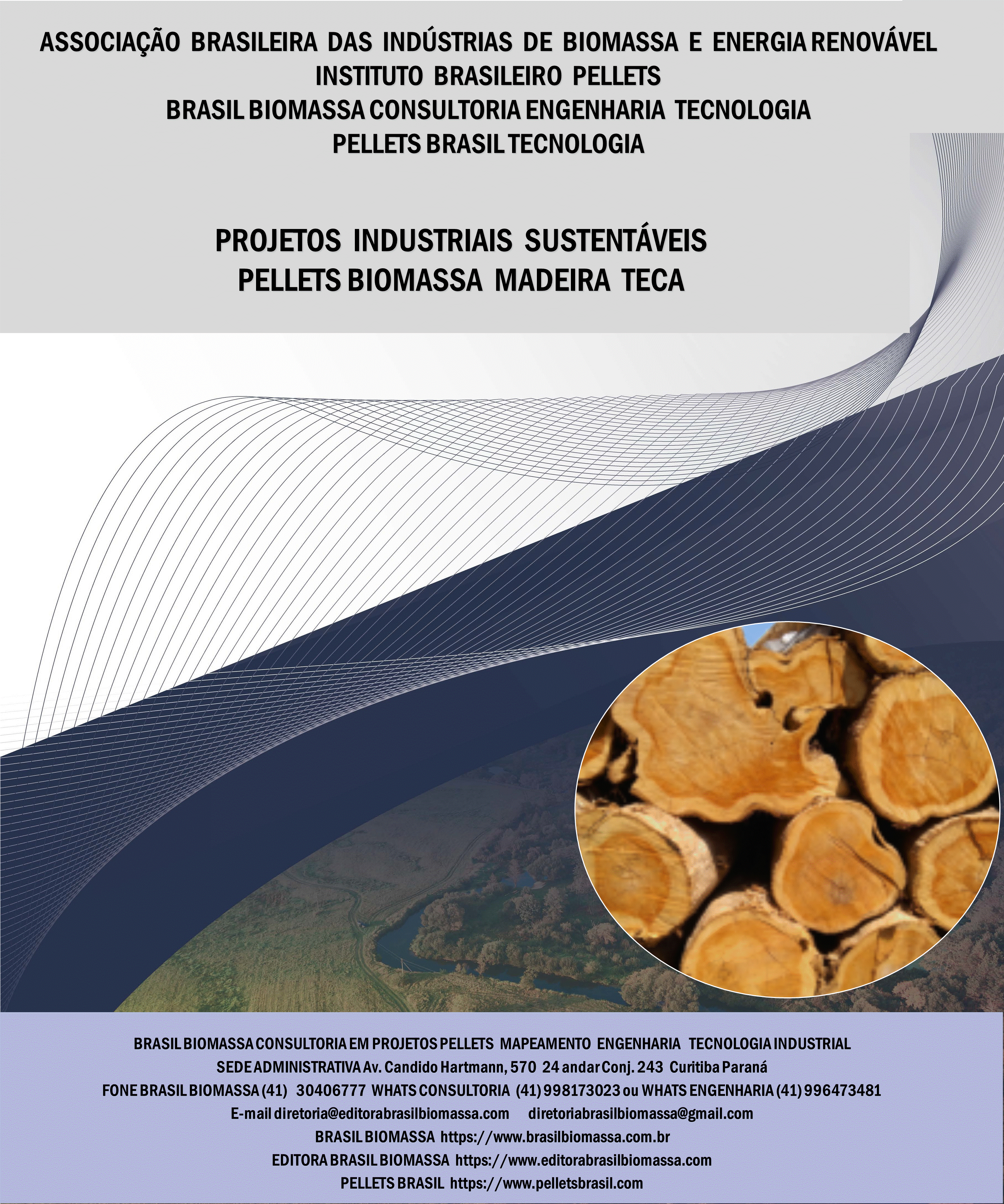 Brasil Biomassa Pellets Madeira Teca.gif